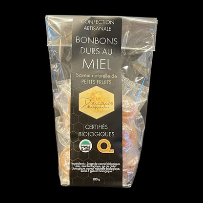 Bonbons biologiques au miel