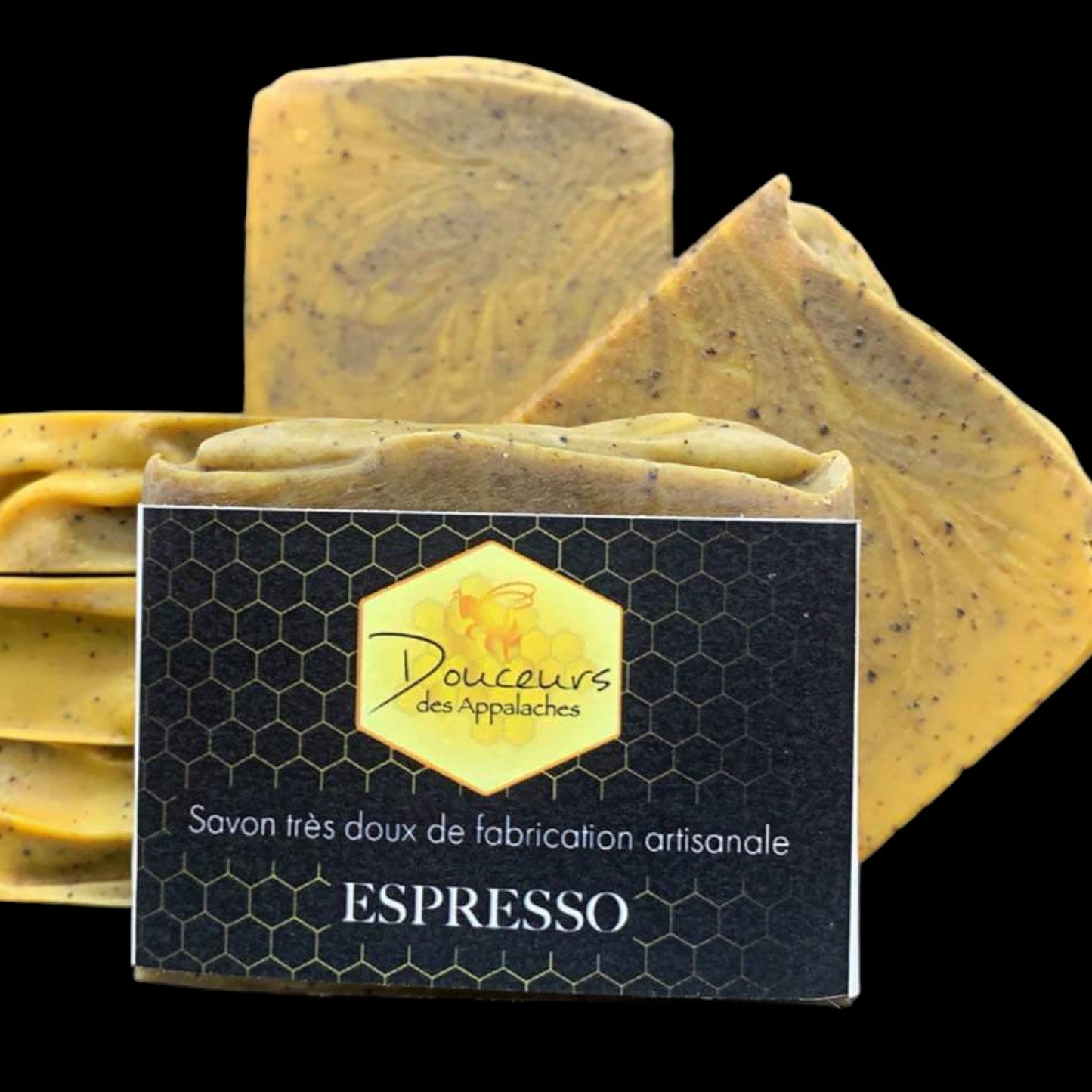 Savon Espresso - exfoliant au café et miel