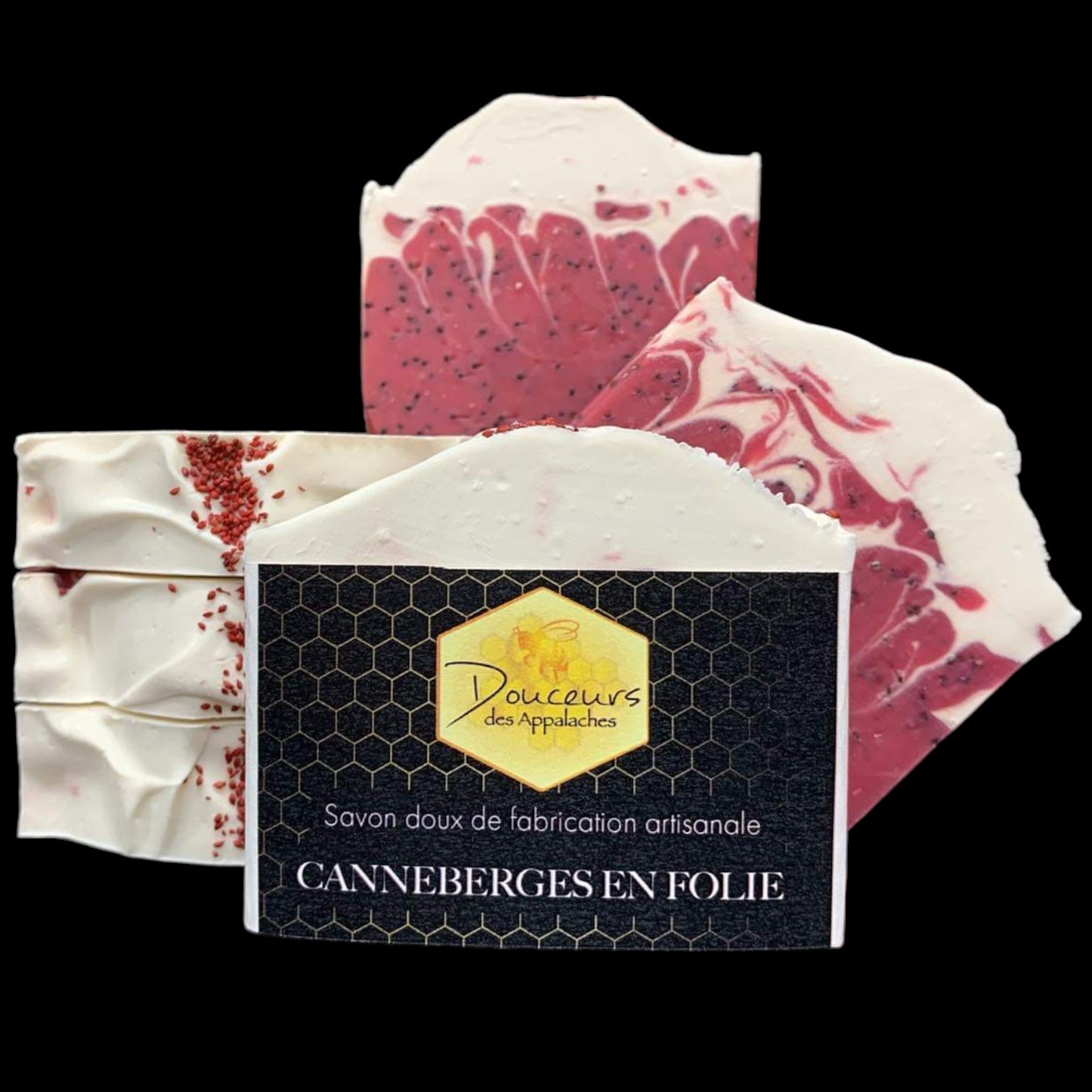 Savon exfoliant Canneberges en folie