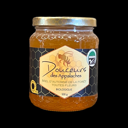 Miel brut d'automne biologique - 500 g