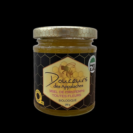 Miel brut de printemps biologique - 250 g