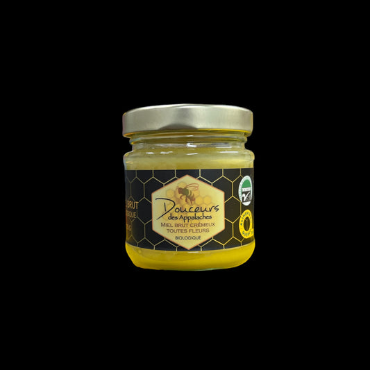 Miel brut crémeux biologique - 125 g