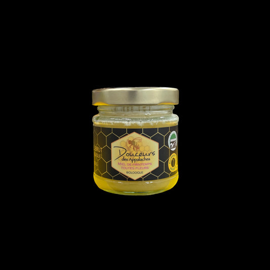 Miel brut de printemps biologique - 125 g