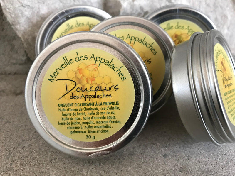 Merveille des Appalaches - Onguent cicatrisant à la propolis (30 g)